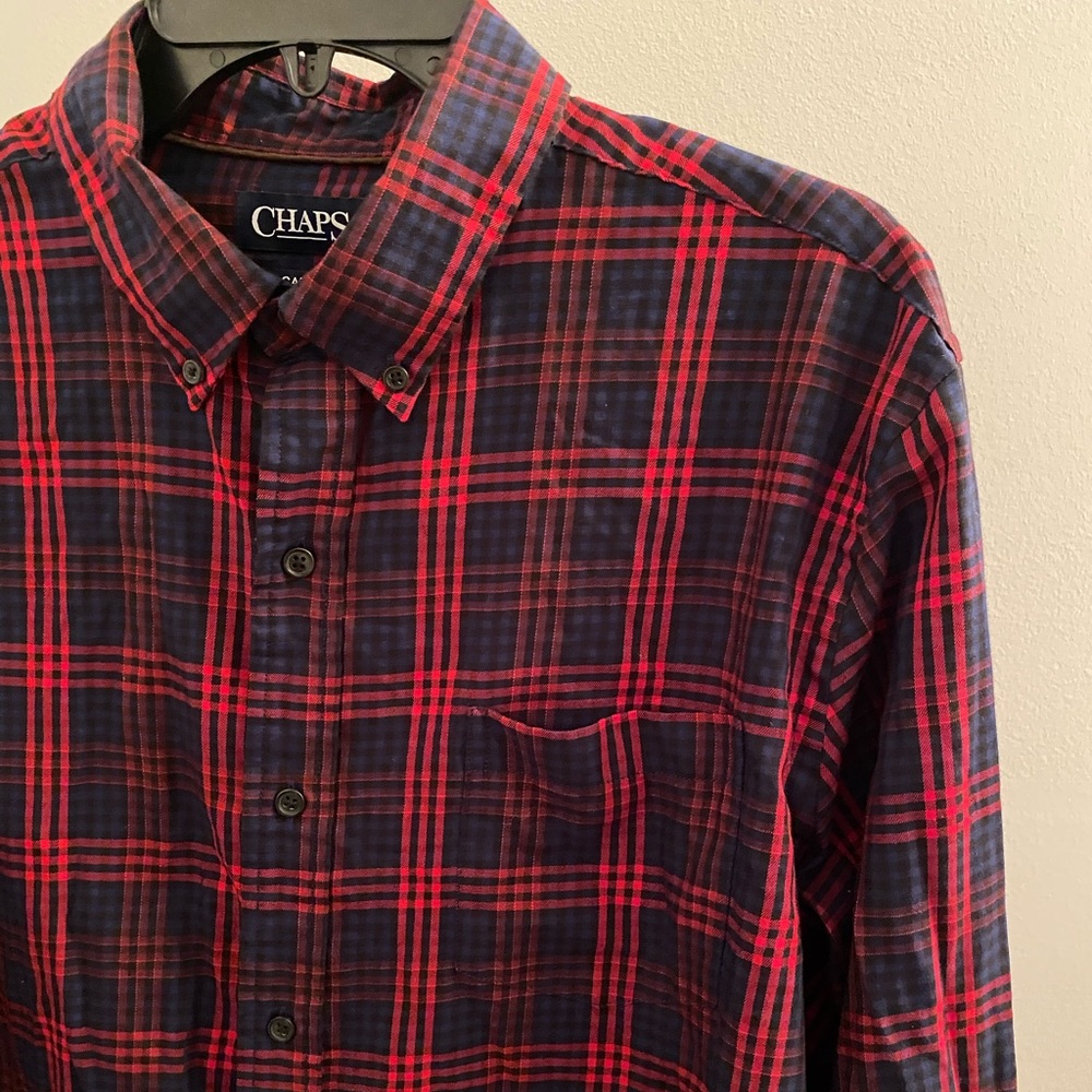 chap long sleeve button down